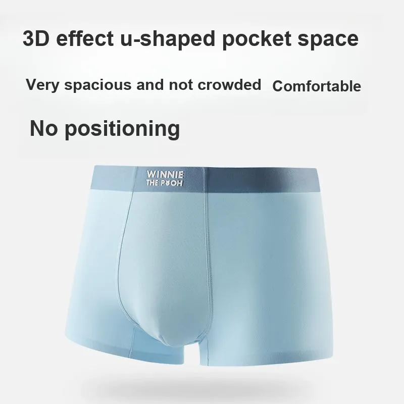 Disney Winnie The Pooh Series Underwear Gift Boxes Men's 3 Pack-11