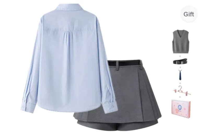 Tokyo Season Two Piece Skirt Sets Women's-1