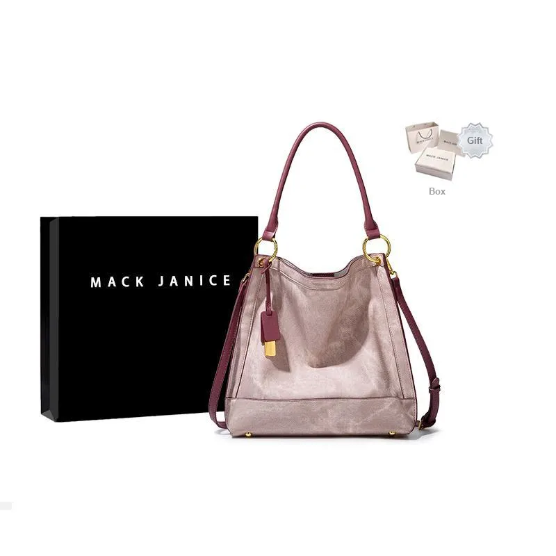MACKJANICE Shoulder Bags Lilac & Pink-0