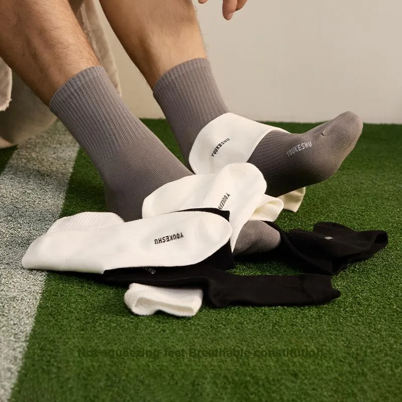 YOUKESHU Men Mid Calf Socks-55