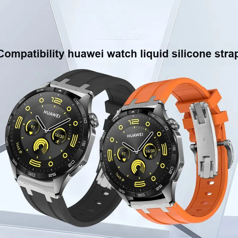 AKGLEADER Samsung Compatibility Watch Band Silicone Material-2
