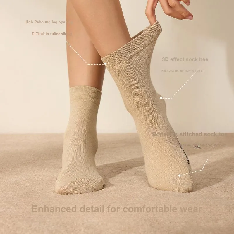 YOUKESHU Mid Calf Socks Women's-12