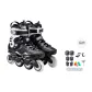 Black Silver Professional Protective Gear Set