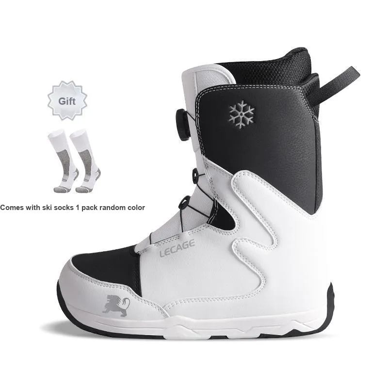 LECAGE Single Snowboard Ski Boots Unisex