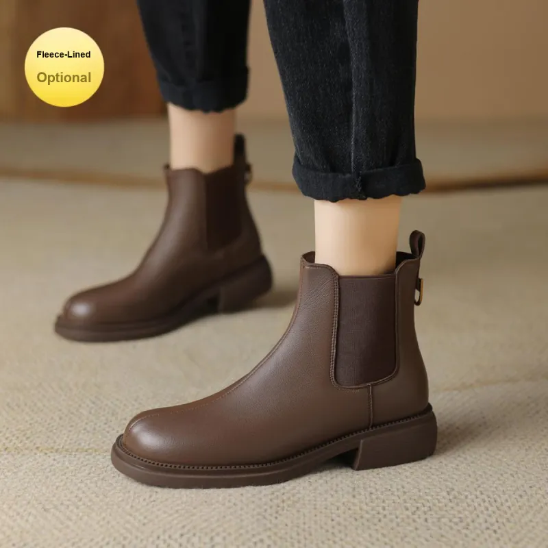 D:FUSE SCANDINAVIA Short Chelsea Boots 3.5cm Women's-13