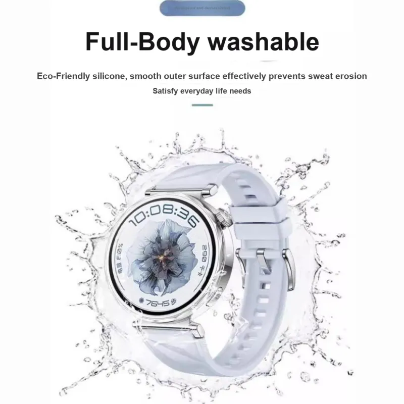 PULAISI Huawei Compatibility Watch Band Silicone Material-31