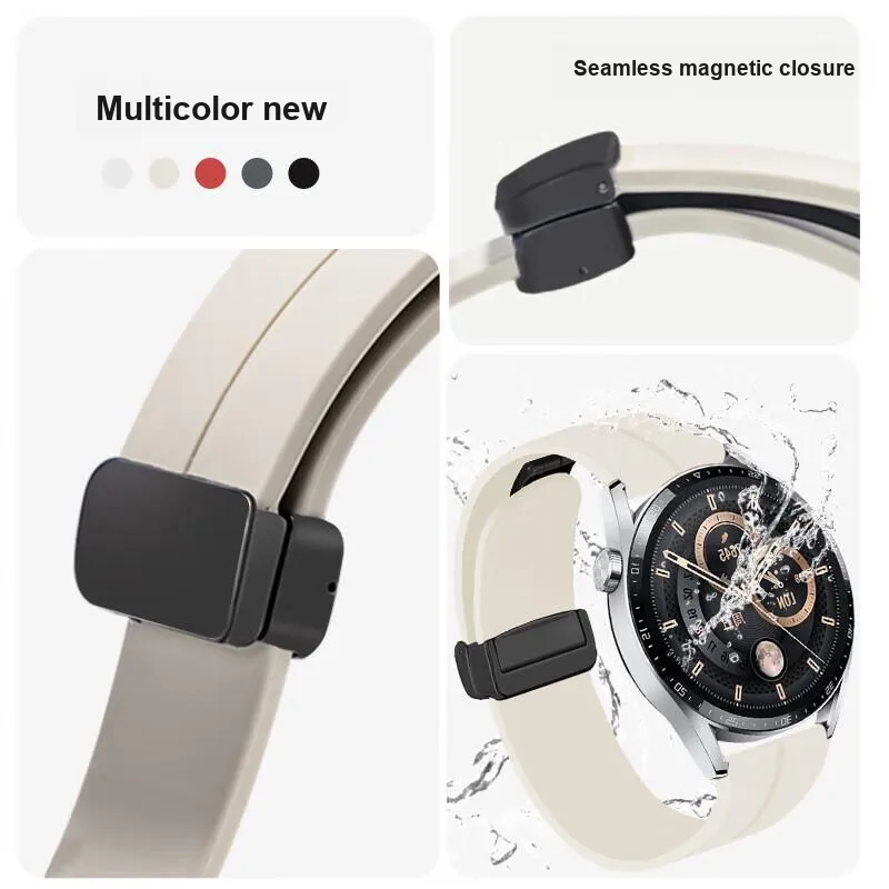 PULAISI Xiaomi Compatibility Watch Band Silicone Material-16