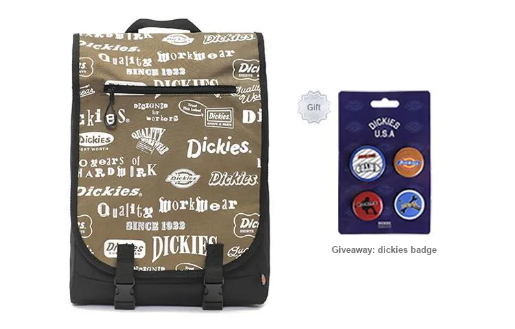 Dickies 100th Anniversary Polyester Backpack Regular Unisex Army Green-0