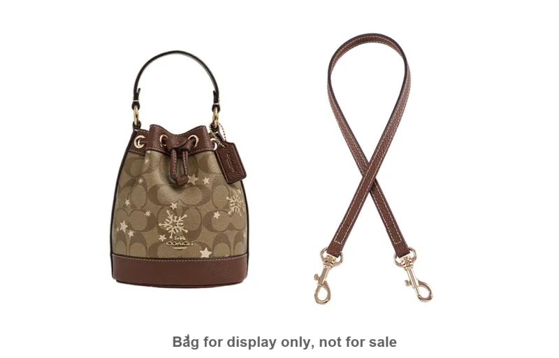 Lan Bao Fan Artificial Leather, Microfiber Bag Accessory, Modified Bag Strap Unisex Ecru-47