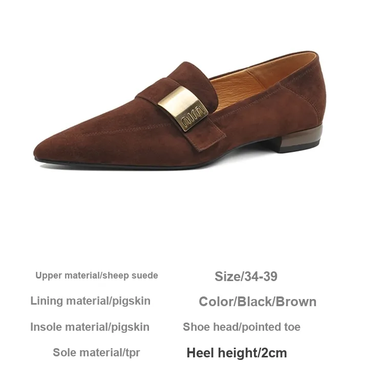 Bai Shiting Casual Single Shoes 2cm Women's-4