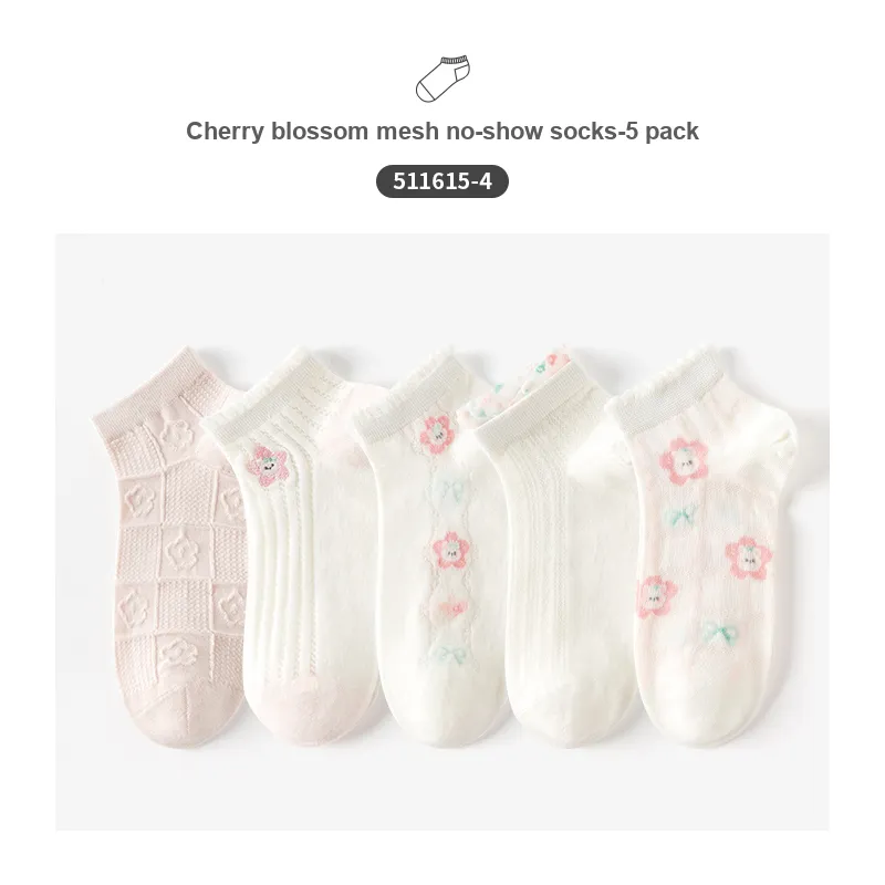 Caramella Ankle Socks Women's 5 Pack-28