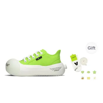 AMMESON Anti Slip Wear Resistant Low Top Skateboard Shoes Women's Green
