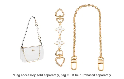 Lan Bao Fan Alloy Metal Bag Accessories Women's Gold-Tone