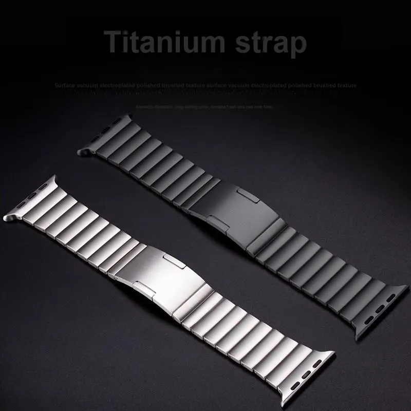 PULAISI Apple Compatibility Watch Band Titanium Material-19
