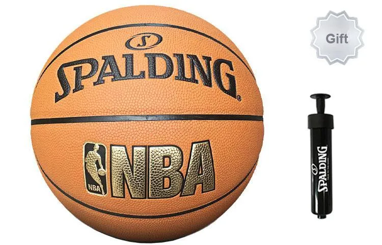 SPALDING NBA Introductory Series PU Basketball Red Brown Size 7 Training Unisex-3