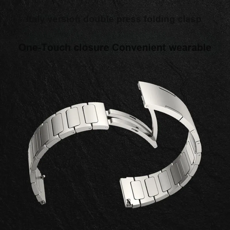PULAISI Huawei Compatibility Watch Band Titanium Material-11