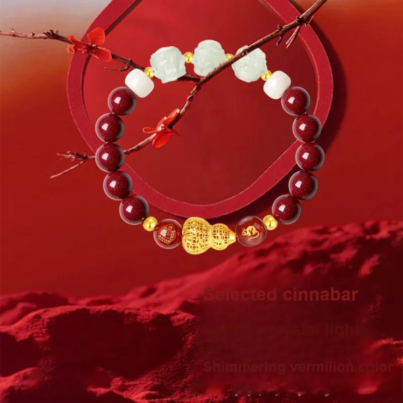 SEVEN COOK Hetian Jade Bracelets Pale Greenish White Jade Unisex-2