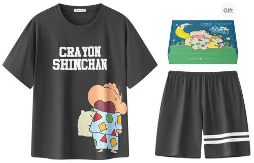 Gongdie x LABIXIAOXIN LIANMINGKUAN Pajama Set Men's Gray Gift Box Set