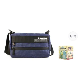 BACKSTAGE Polyester Shoulder Bag Crossbody Bag Unisex Black Green Blue