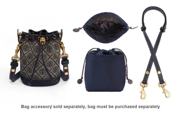 Lan Bao Fan Nylon Bag Accessories Women's Blue