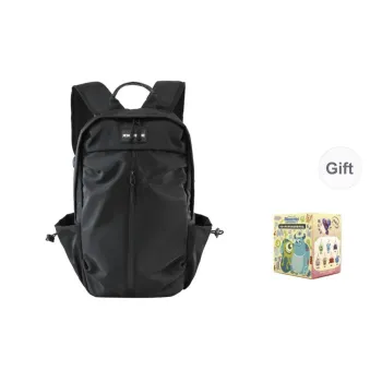 BACKSTAGE Durable Fabric Backpack Men's Black