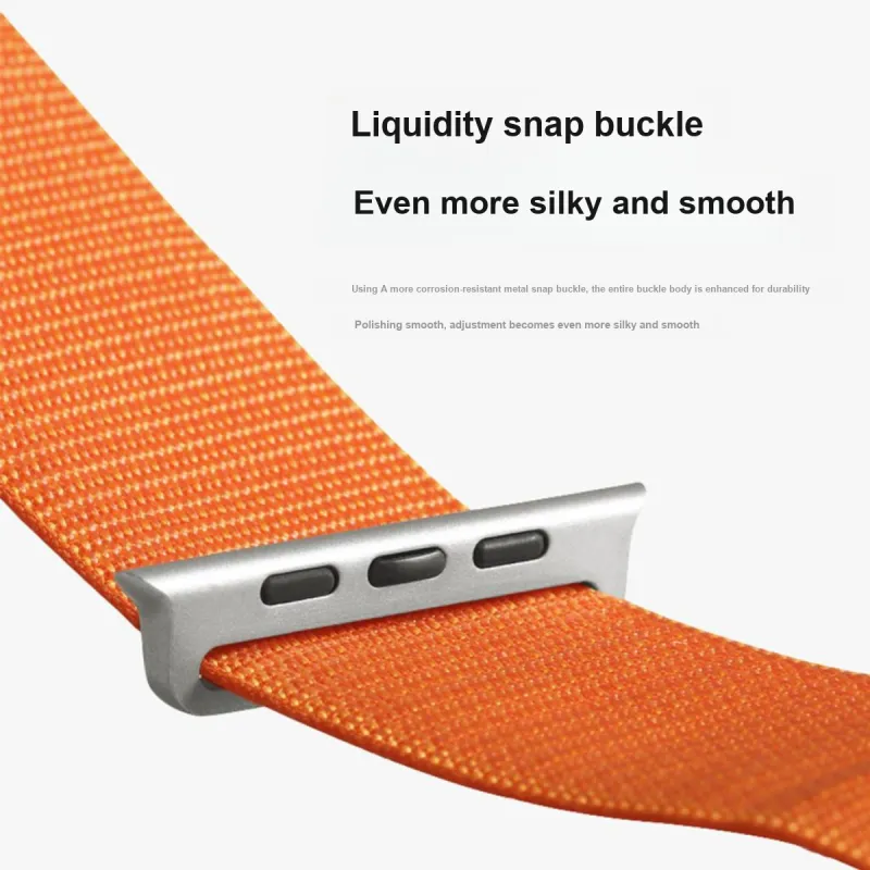 TZXZ Apple Compatibility Watch Band 230mm Fabric Material-14