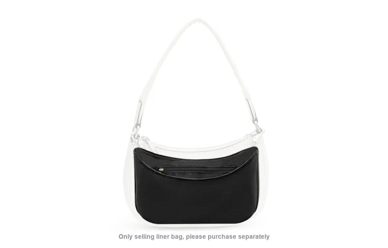 Lan Bao Fan Metal, Alloy Women's Bag With Pearl Decorative Chain Women's Silver-23