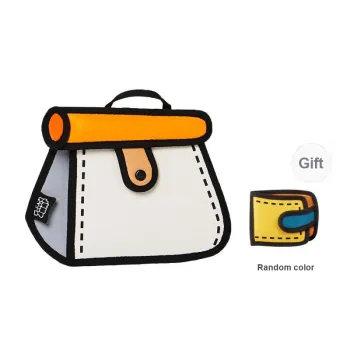 JumpFromPaper Polyester Shoulder Bag Regular Women's Orange