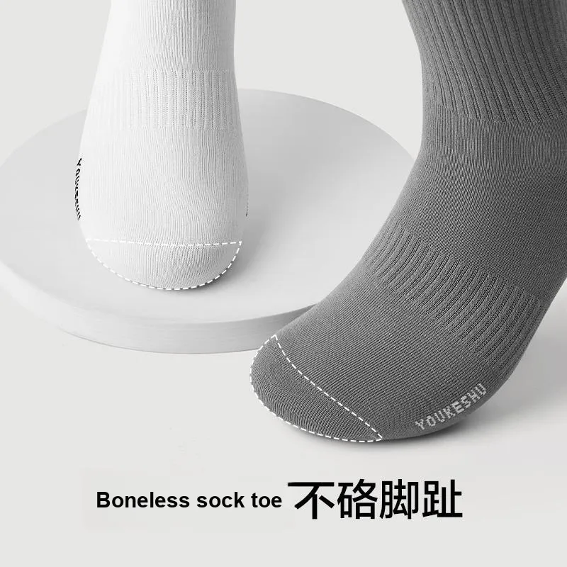 YOUKESHU Men Mid Calf Socks-26