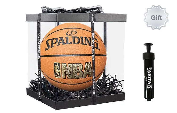 SPALDING NBA Introductory Series PU Basketball Red Brown Size 7 Training Unisex-5