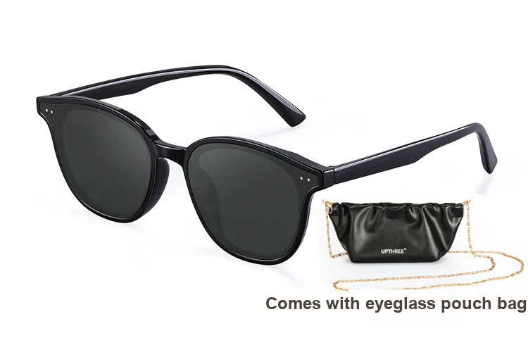Upthree TR/Memory Plastic Square Sunglasses Unisex-1