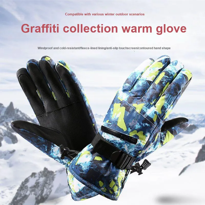 Famous ships Ski Gloves-5