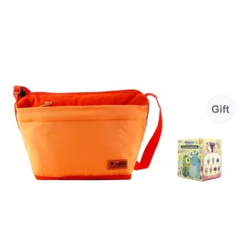BACKSTAGE Polyamide Shoulder Bag Crossbody Bag Unisex Army Green/Orange/Yellow