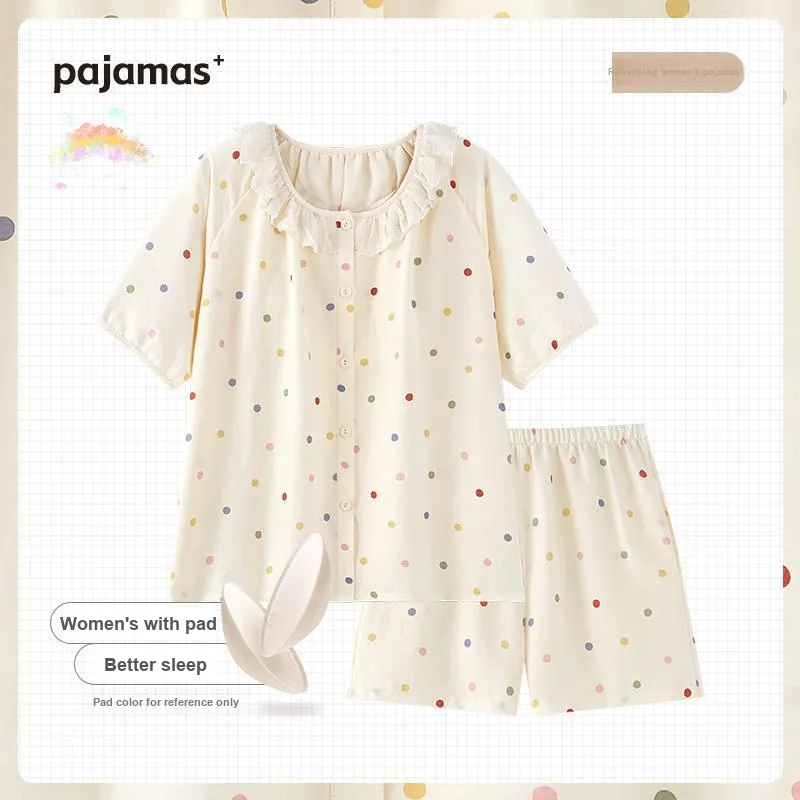 O'MESIK Pajama Set Women's Apricot-1