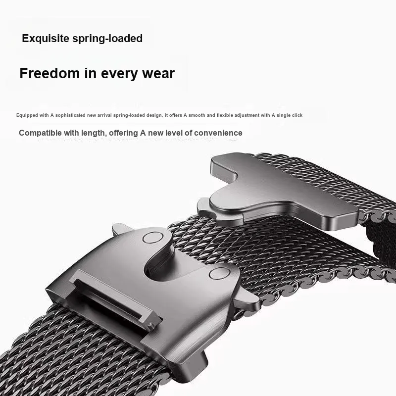 PULAISI Apple Compatibility Watch Band Metal-5