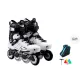 White Silver (Triple-Layer Bag+Roller Stand+Tools)