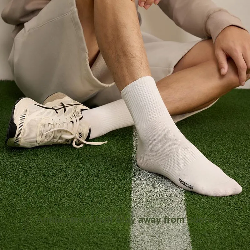 YOUKESHU Men Mid Calf Socks-47