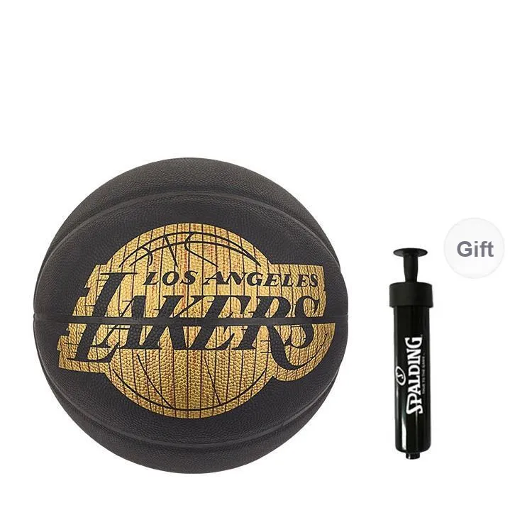 SPALDING PU Basketball Black Size 7 Training Unisex-10