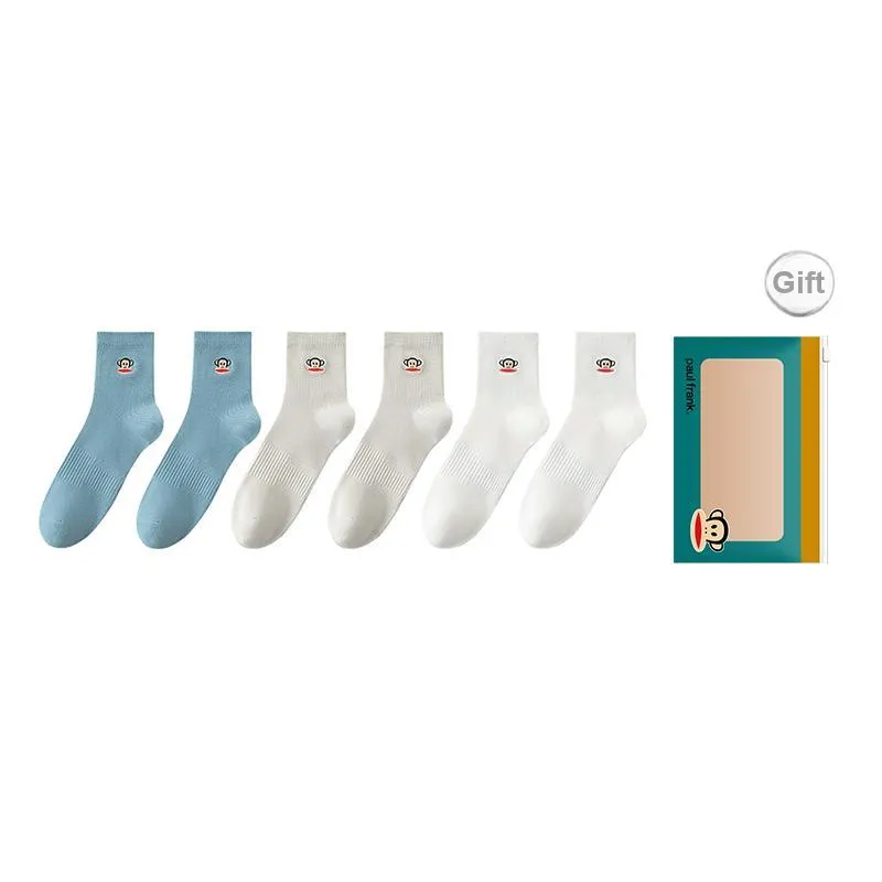 PAUL FRANK Mid Calf Socks Men's Box 6 Pack-30