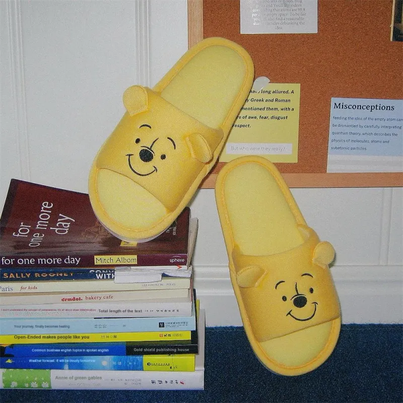 Thin Strips x Disney Home Slippers Unisex, Yellow-5