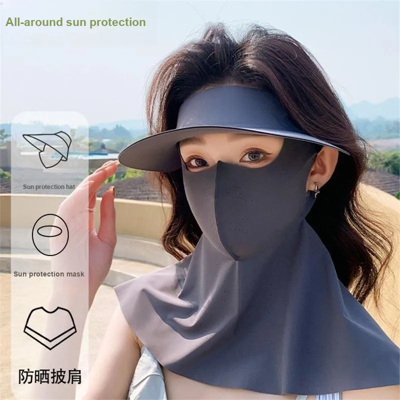 BKCXZICE Polyamide Sun Protection Masks Unisex-4