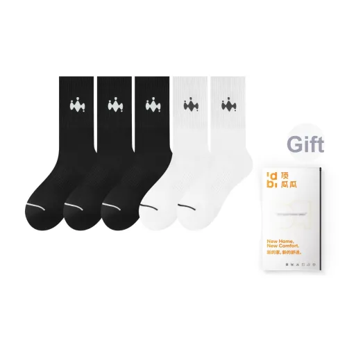 Top Melon Носки Crew Унисекс Сумка для покупок 5 пар