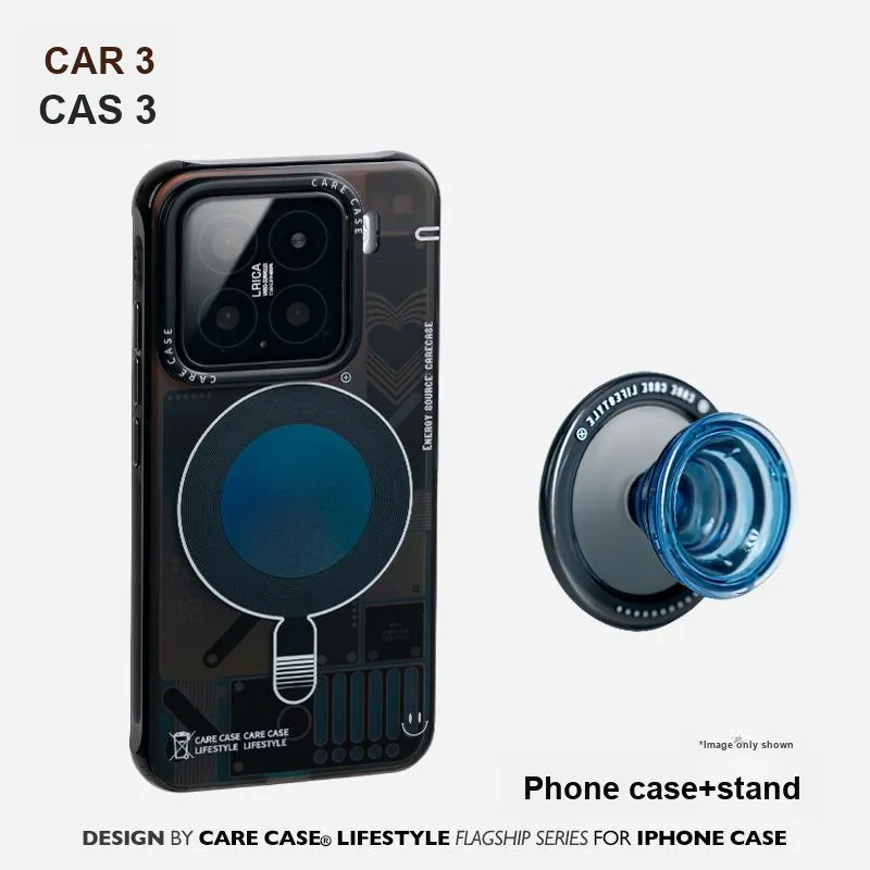 CARECASE TPU Material Circuit Board Magnetic Phone Case Compatible With Xiaomi 15/15 Pro-11