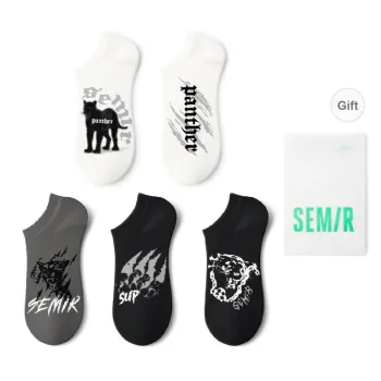 SEM/R Ankle Socks Unisex 5 Pack