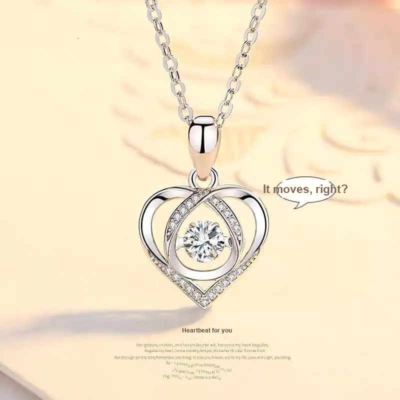 DAWO S999 Fine Silver Necklaces Women's-3