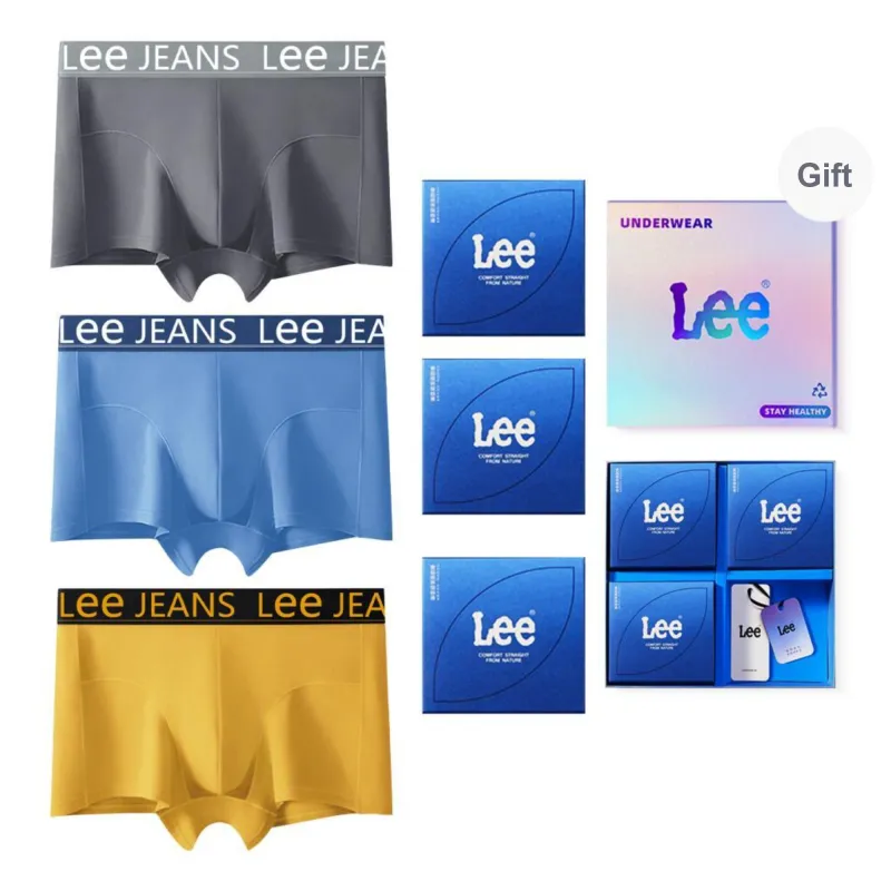 Lee Classic 101 Underpants Men's Box 3 Pack-12