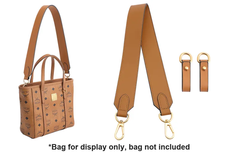 Luxury Care Artisan Workshop Leather Bag Strap Women's Earth Yellow/Black-8