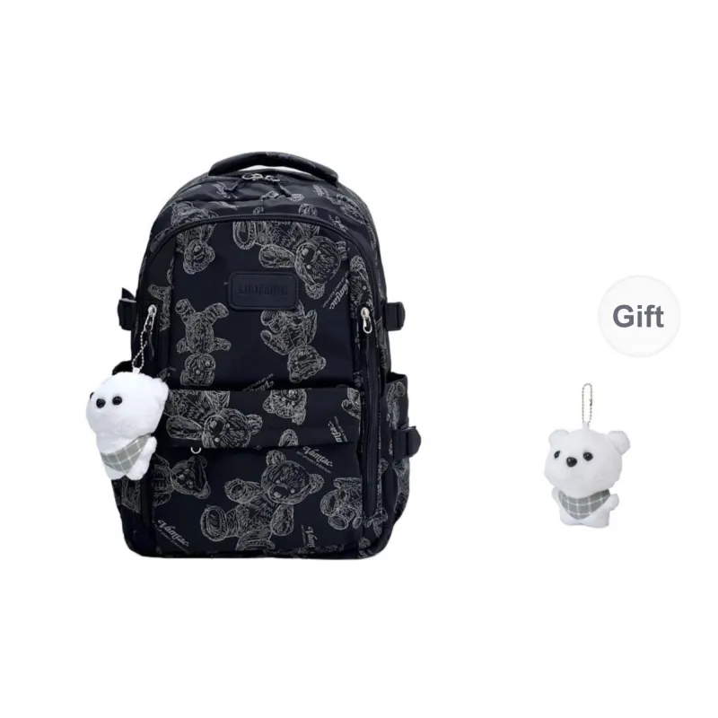 Victorian Traveler Nylon Backpack Regular Unisex Multicolor-19
