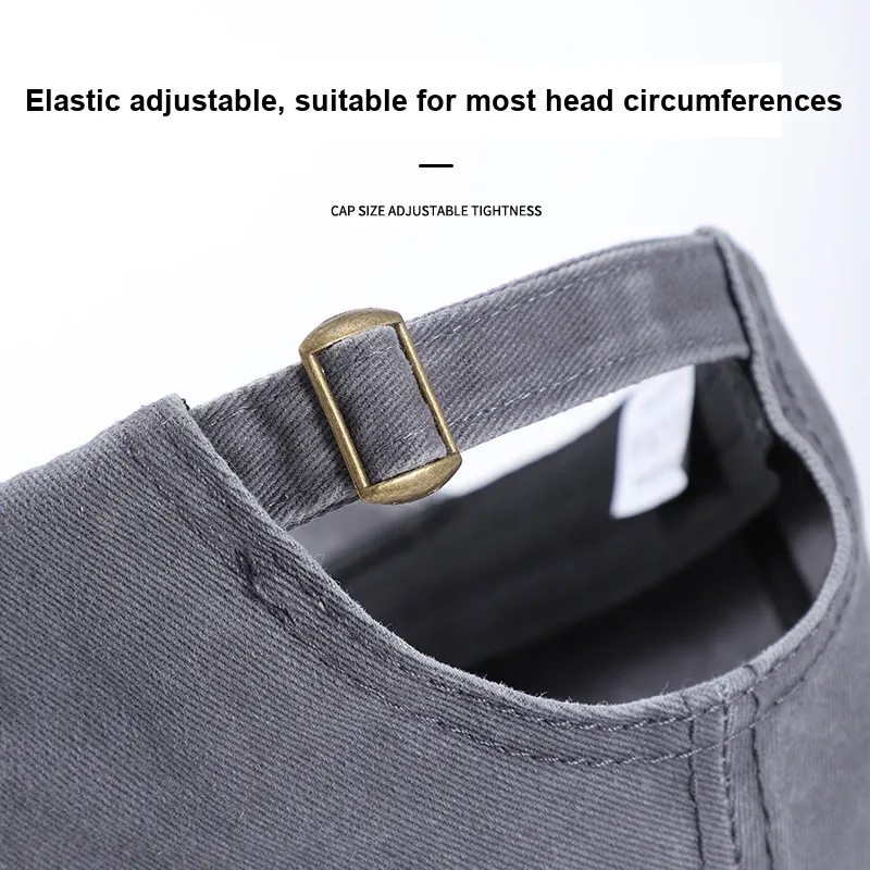 Shizhu Adjustable Baseball Caps Unisex Multiple Colors-5