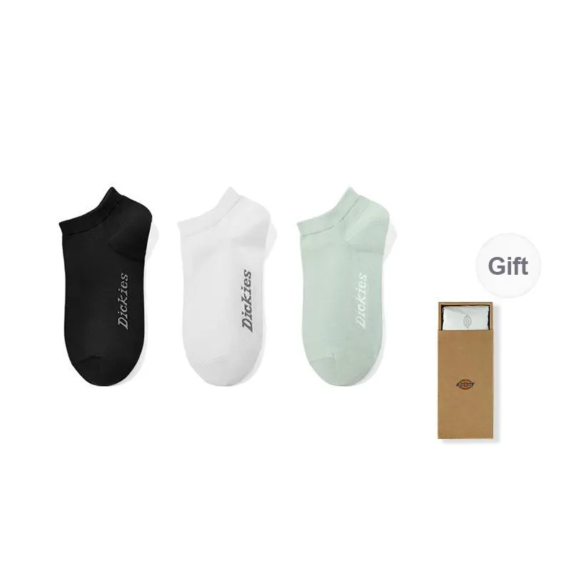 Dickies 95% Cotton Slip Resistant Invisible No Show Socks Unisex Gift Box Combination-5
